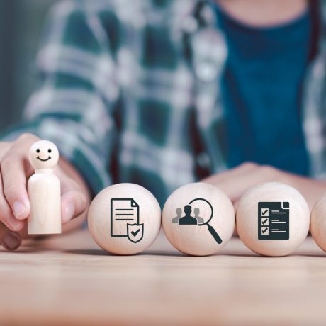 concept of employment management ,Human Resources HR ,Employee Assessment ,business development with personnel ,recruitment ,job interview ,Choosing a professional leader ,Skill Assessment